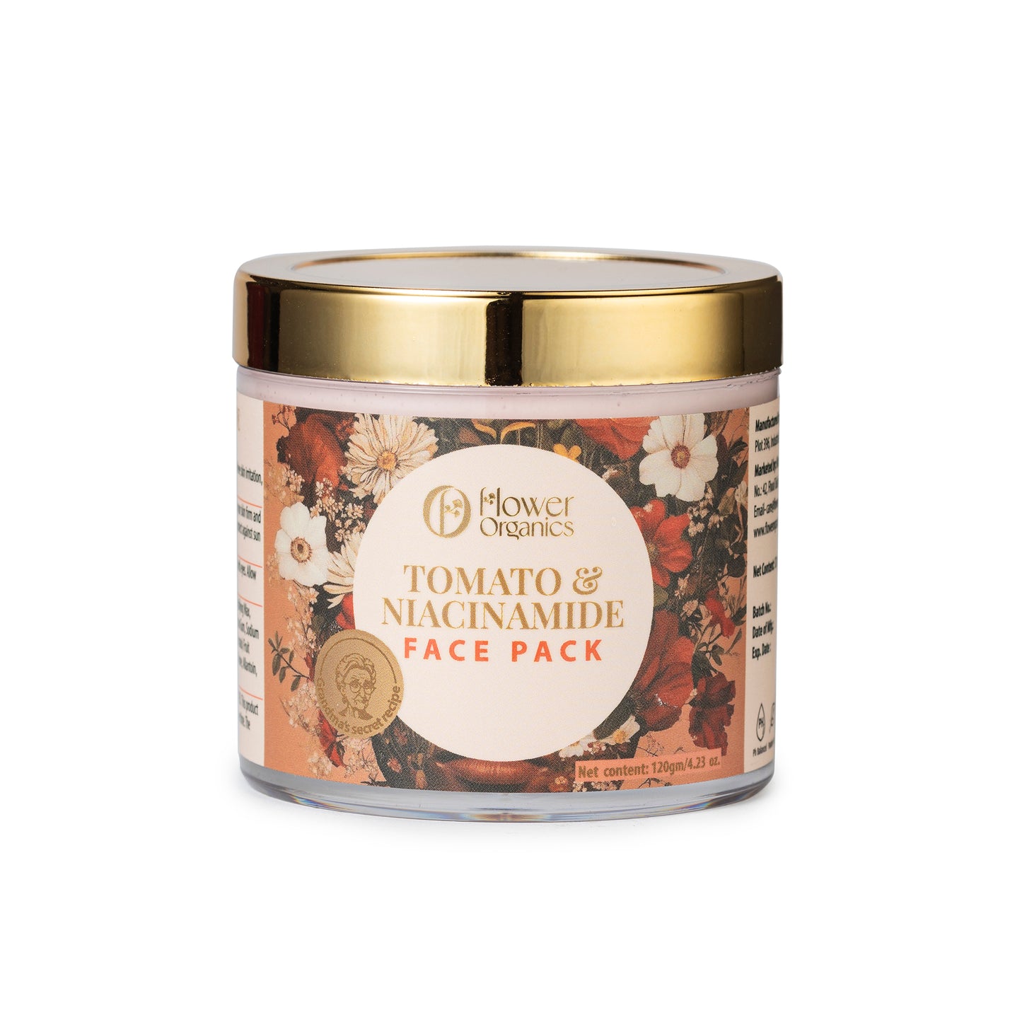 Tomato & Niacinamide Face Pack - 120 gm