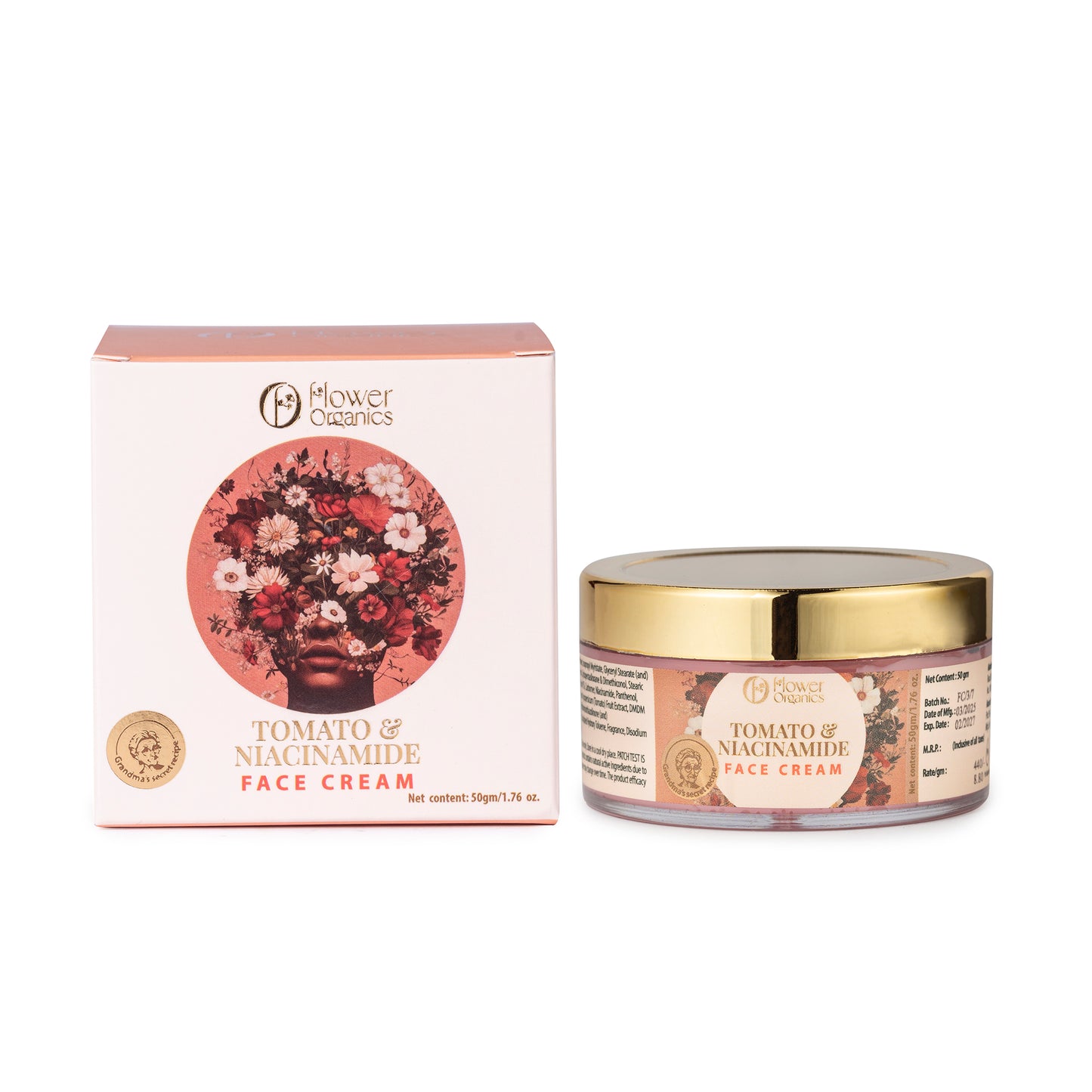 TOMATO & NIACINAMIDE Face Cream 50gm