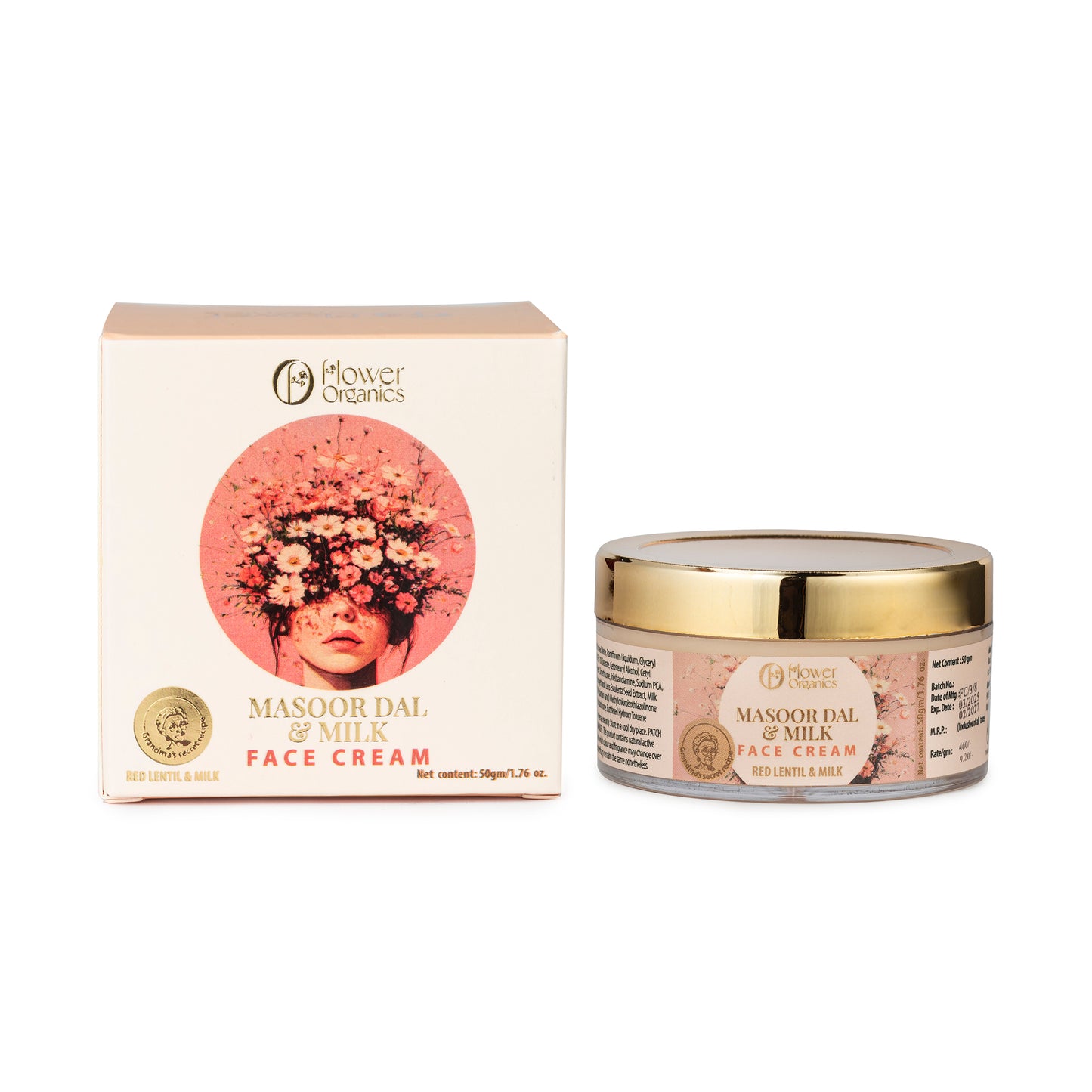 Masoor Dal & Milk Face Cream 50gm