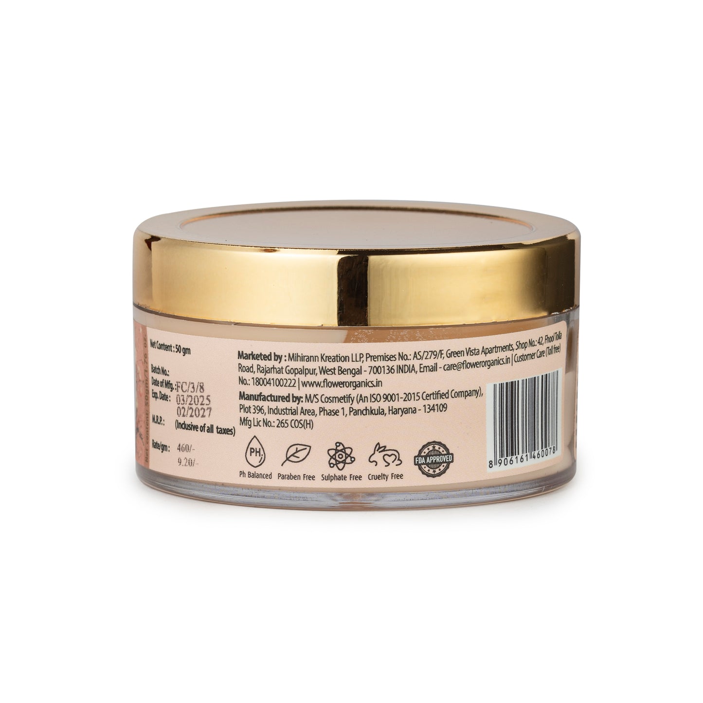 Masoor Dal & Milk Face Cream 50gm