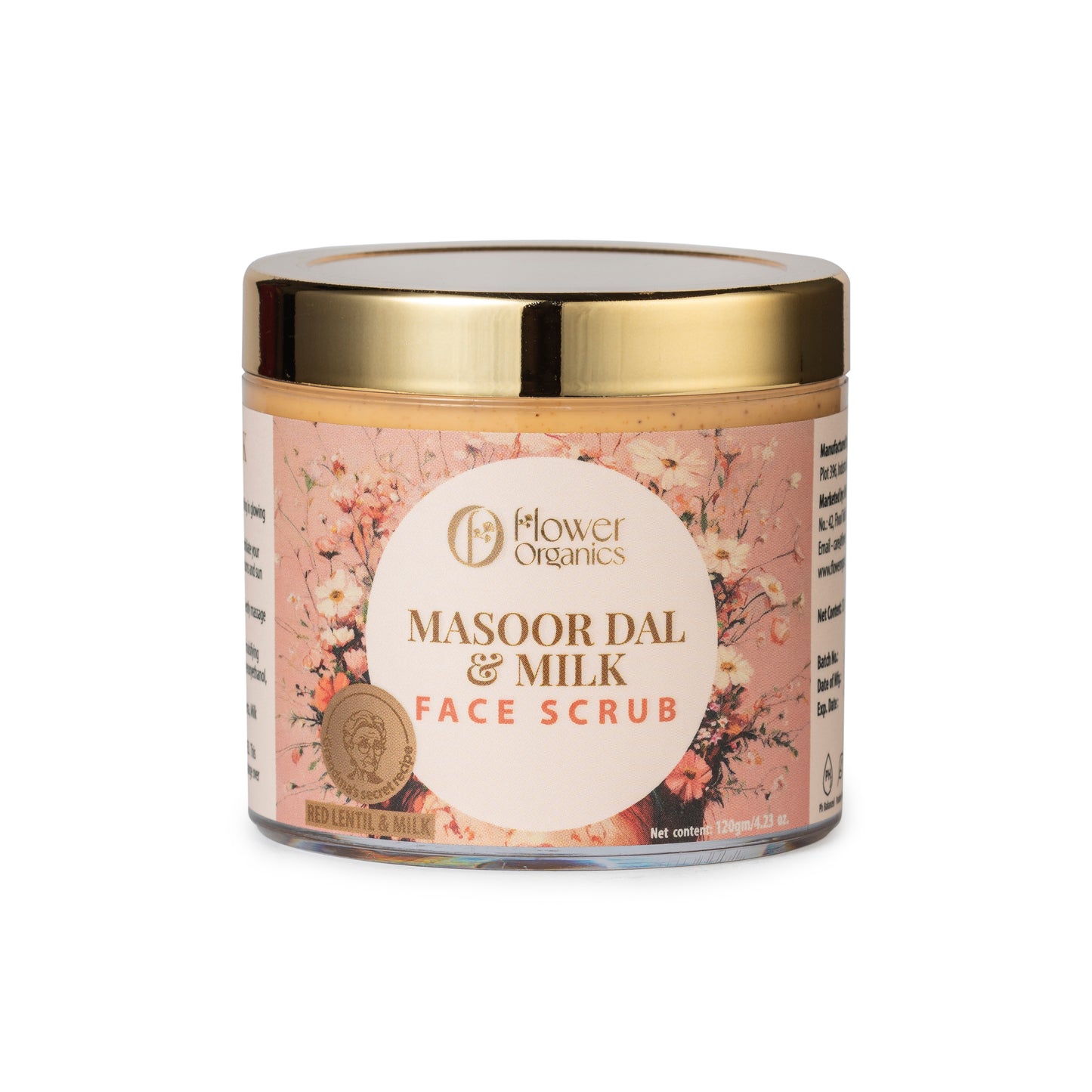 Masoor Dal & Milk Face Scrub - 120 gm