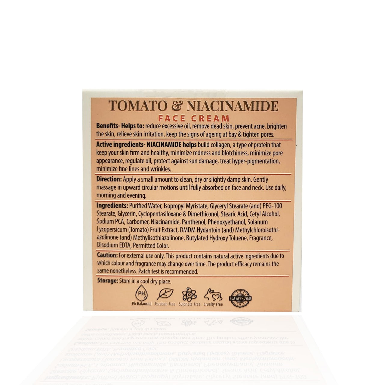 TOMATO & NIACINAMIDE Face Cream 50gm