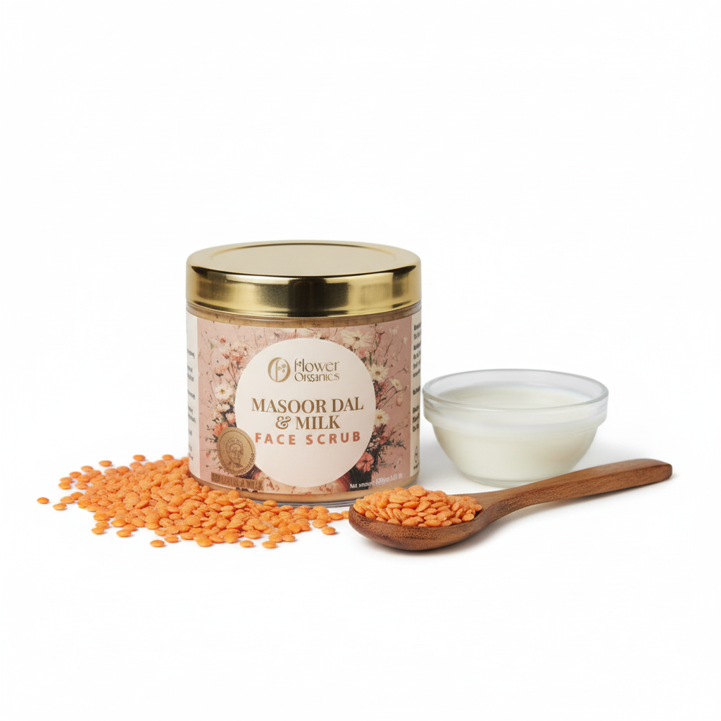 Masoor Dal & Milk Face Scrub - 120 gm