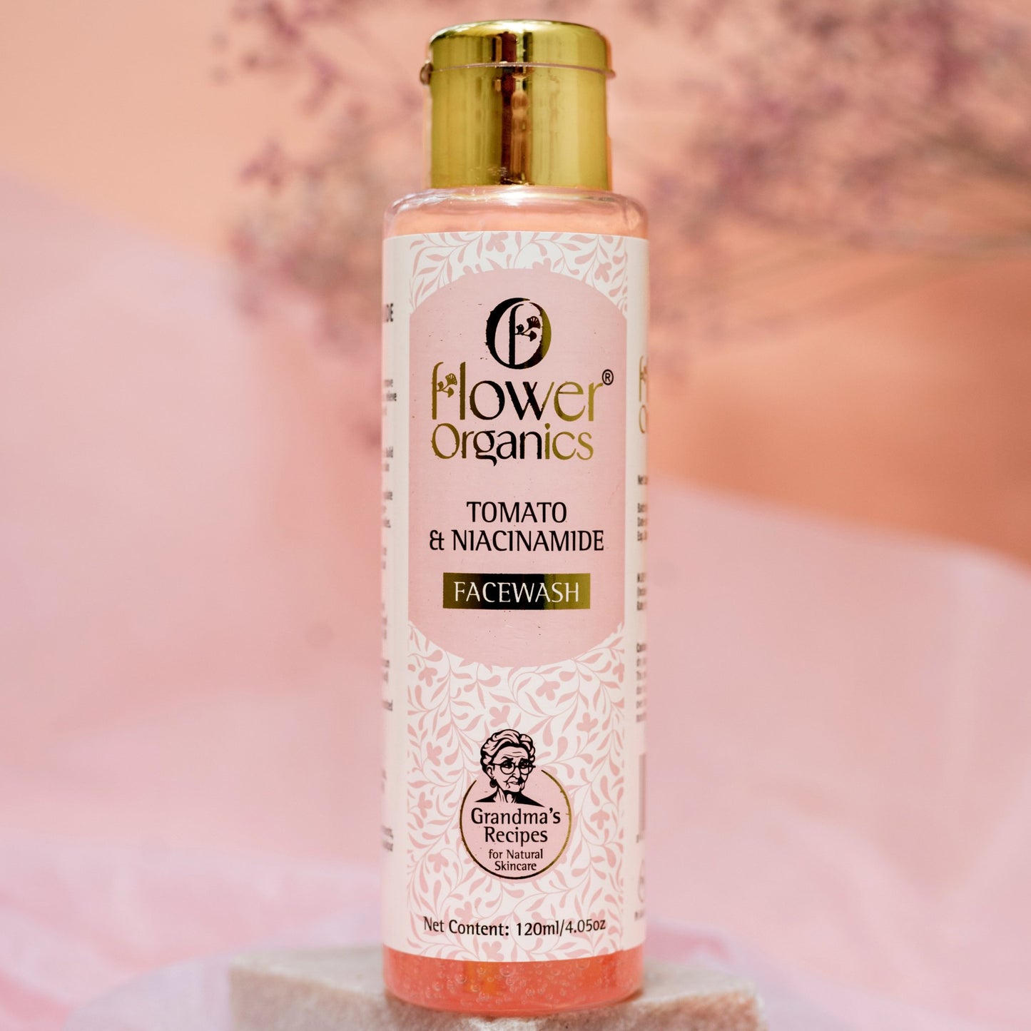 Tomato & Niacinamide Face Wash - 120 ml - Flower Organics