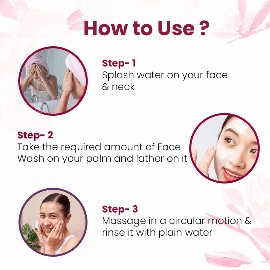 Tomato & Niacinamide Face Wash - Flower Organics