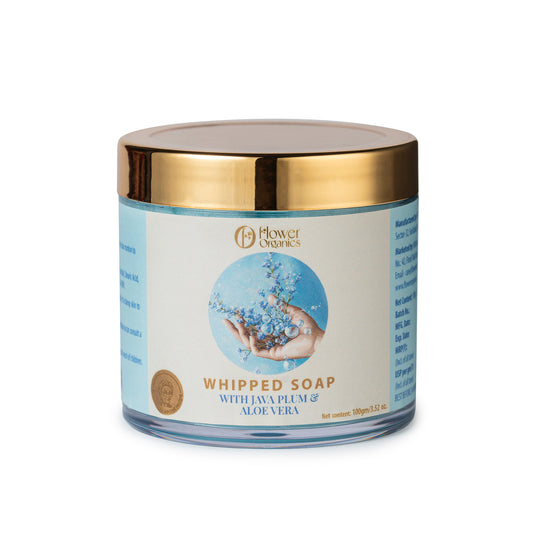 Java Plum & Aloevera Whipped Soap | Java Plum & Aloevera