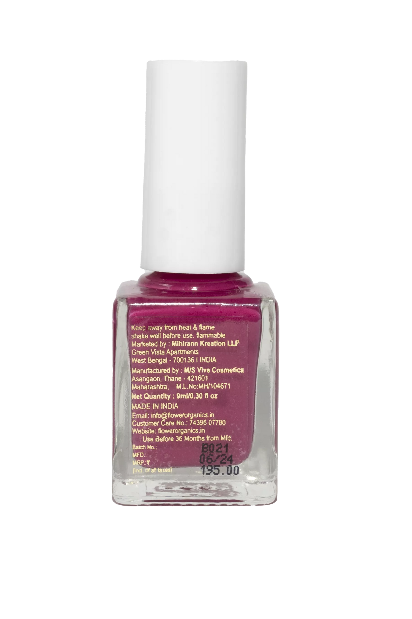 Crimson Red Vegan Nail Polish