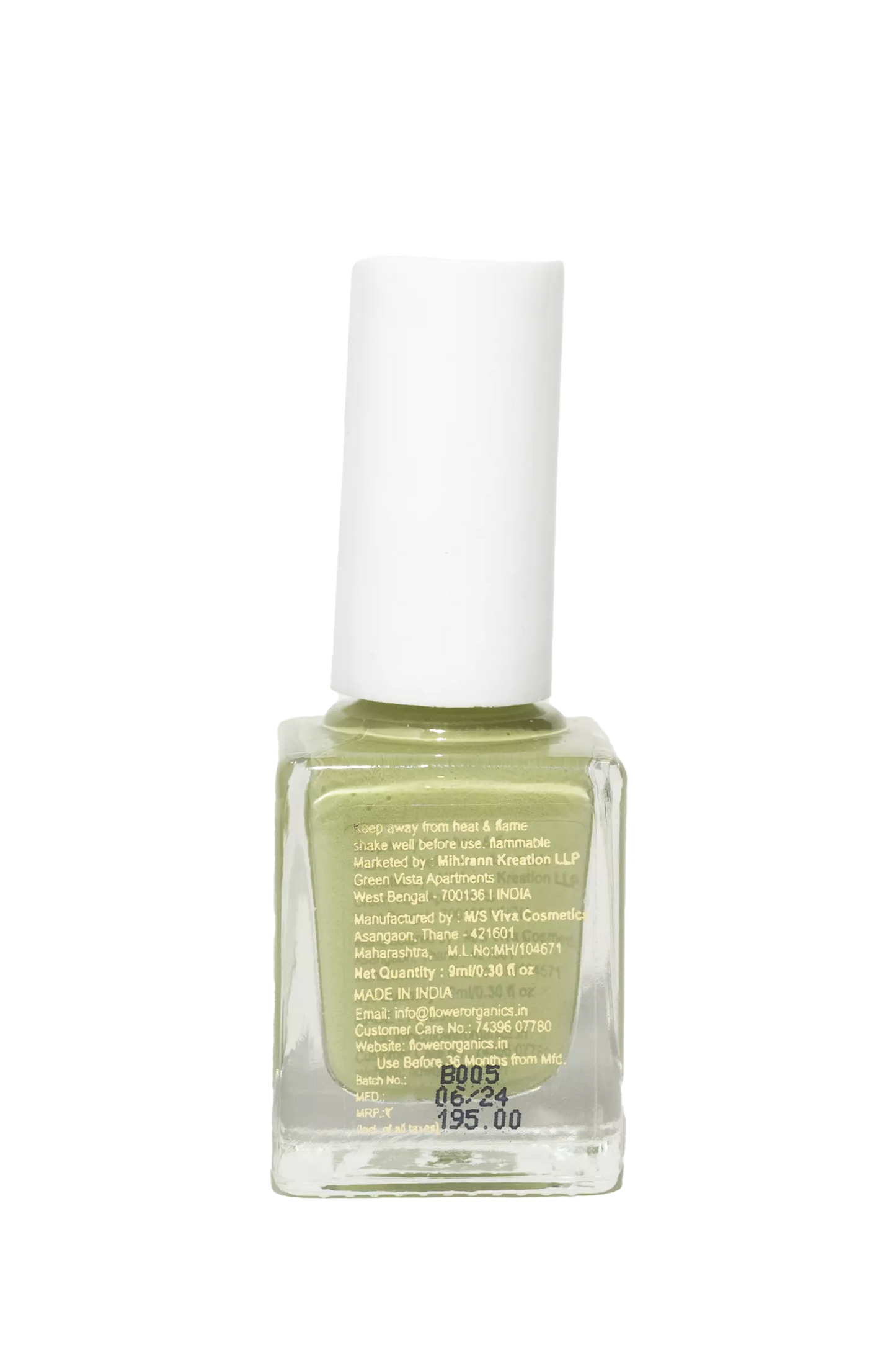 Greeen The Grass Vegan Nail Polish