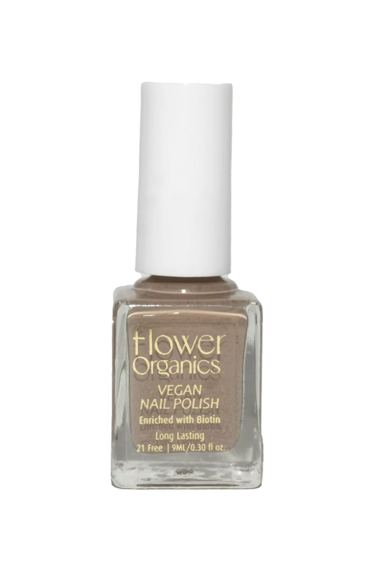 Beige Flower Vegan Nail Polish