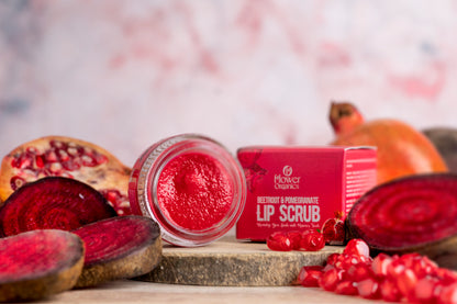 Beetroot and Pomegranate Lip Scrub