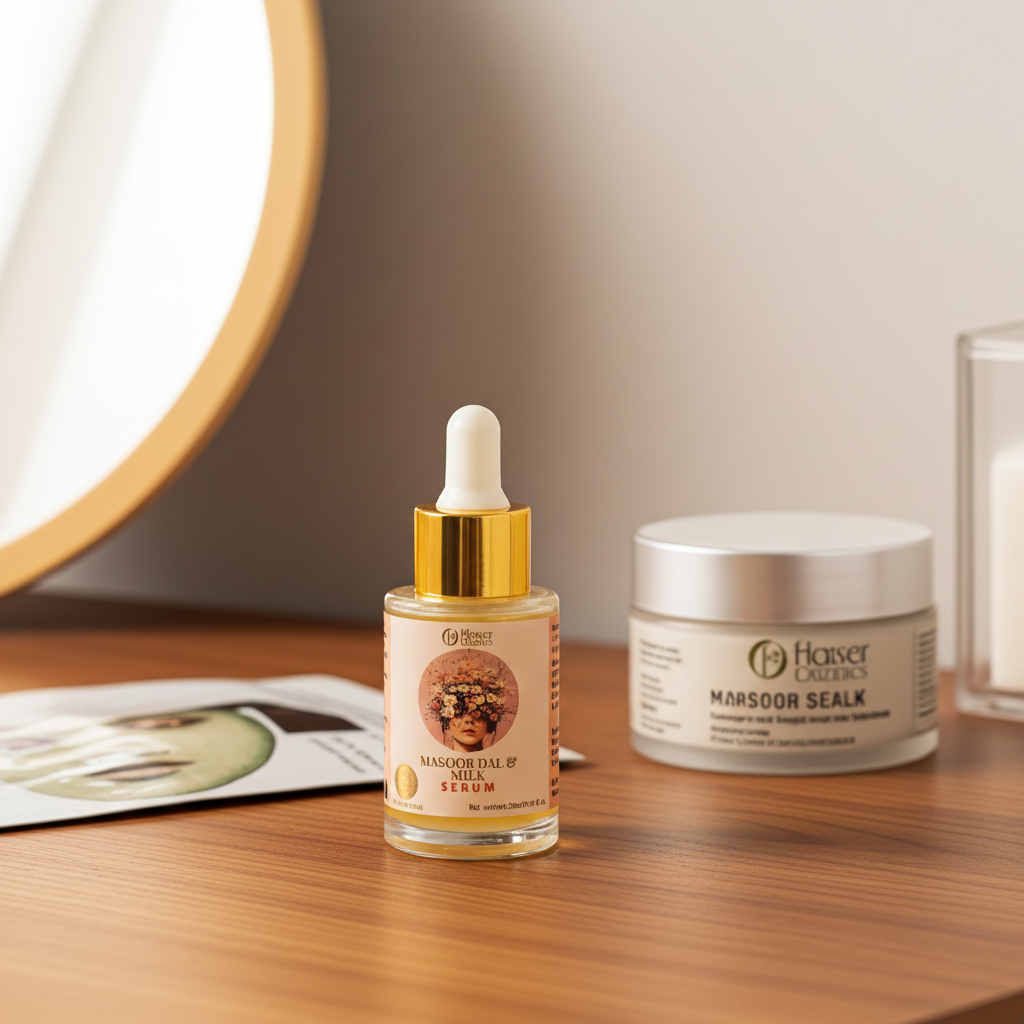 Masoor Dal & Milk Serum