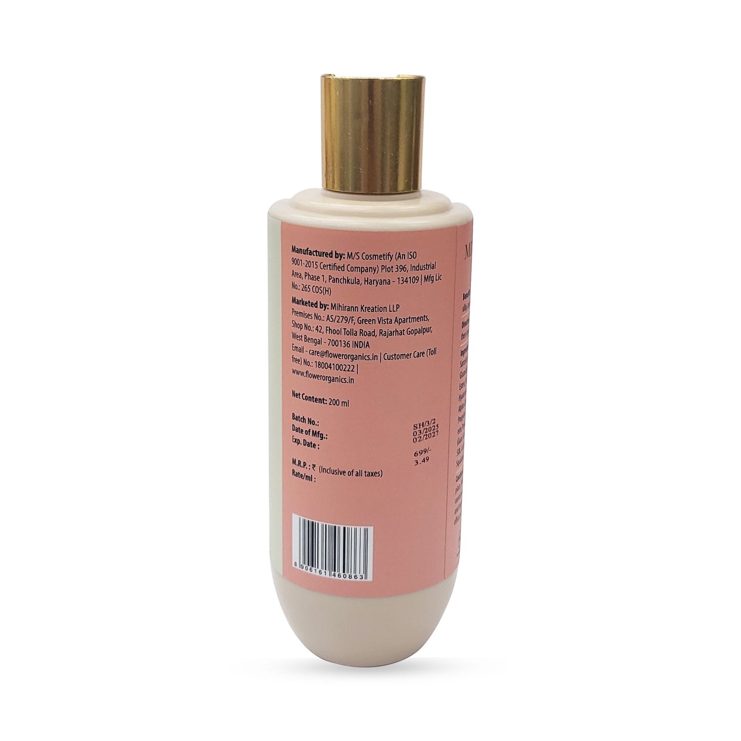 Milk & Protein Shampoo 200ml