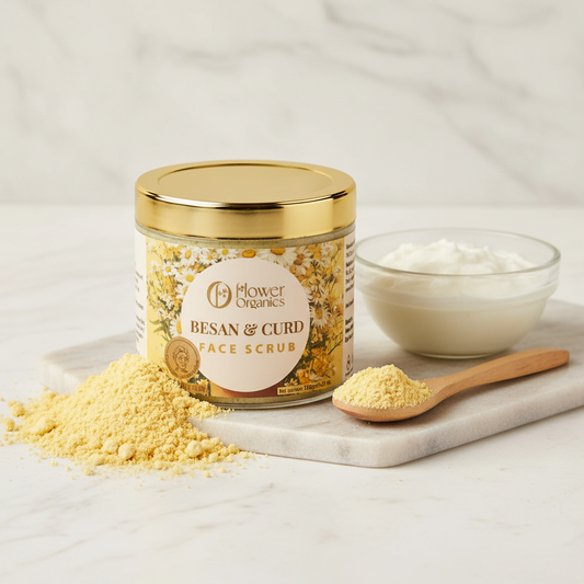 Besan & Curd Face Scrub - 120 gm